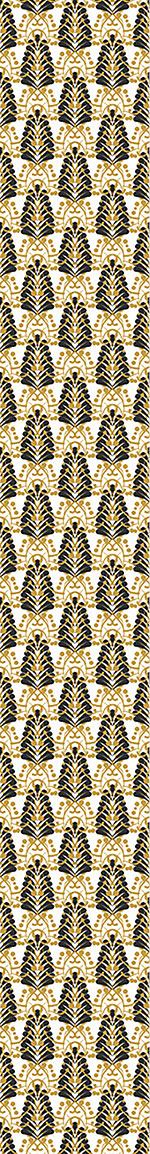 patterned-wallpaper-damask-leaf