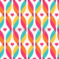patterned-wallpaper-ribbons-and-hearts