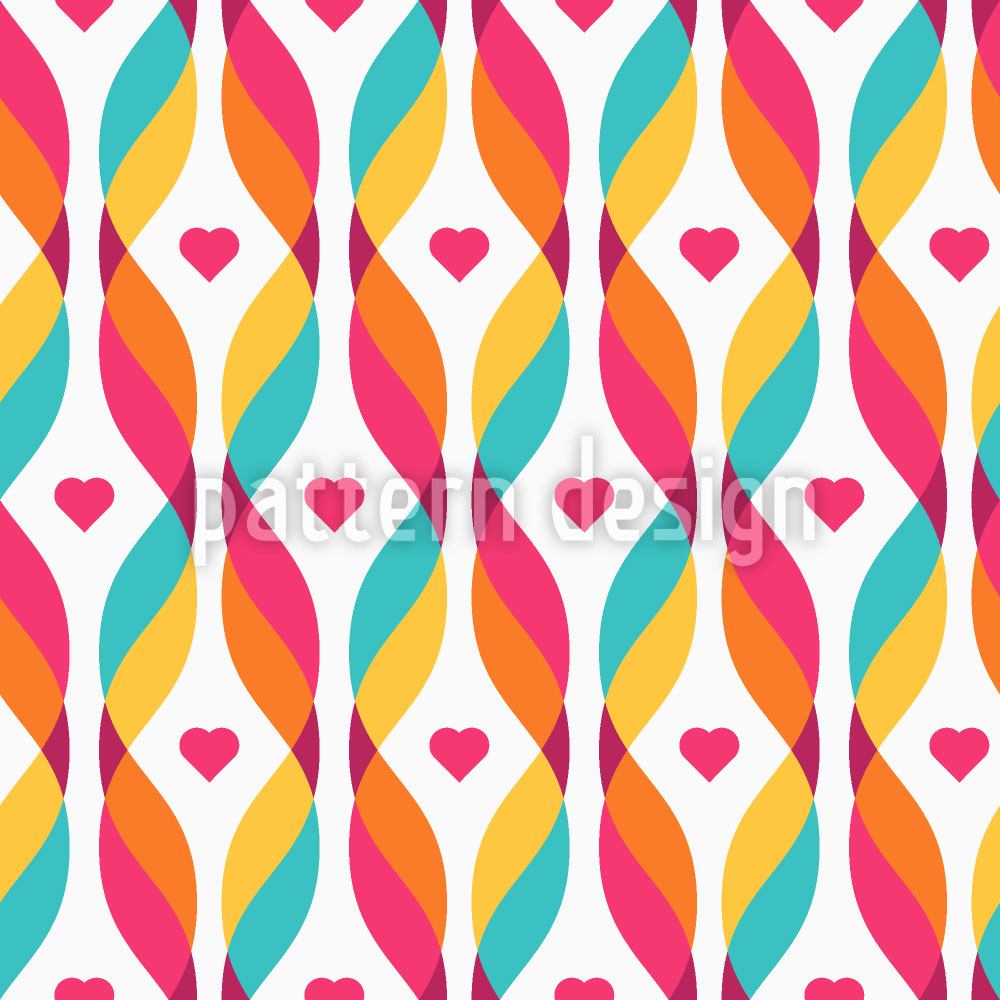patterned-wallpaper-ribbons-and-hearts