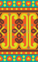patterned-wallpaper-oriental-ethno-bordure