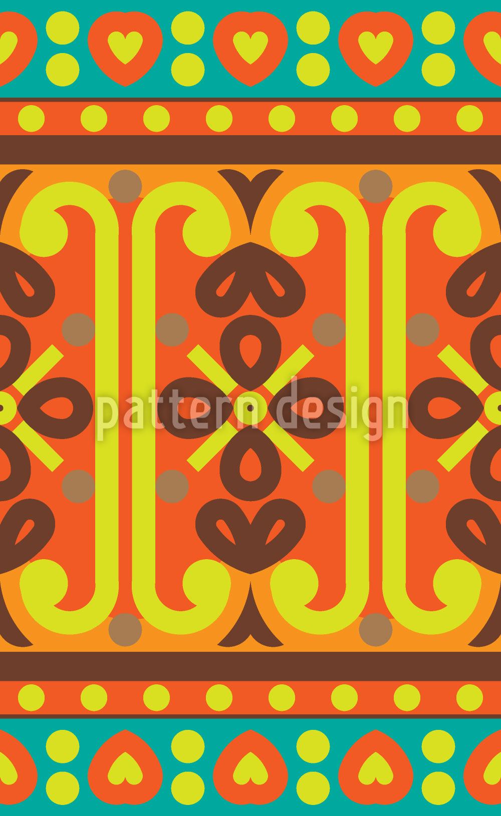 patterned-wallpaper-oriental-ethno-bordure