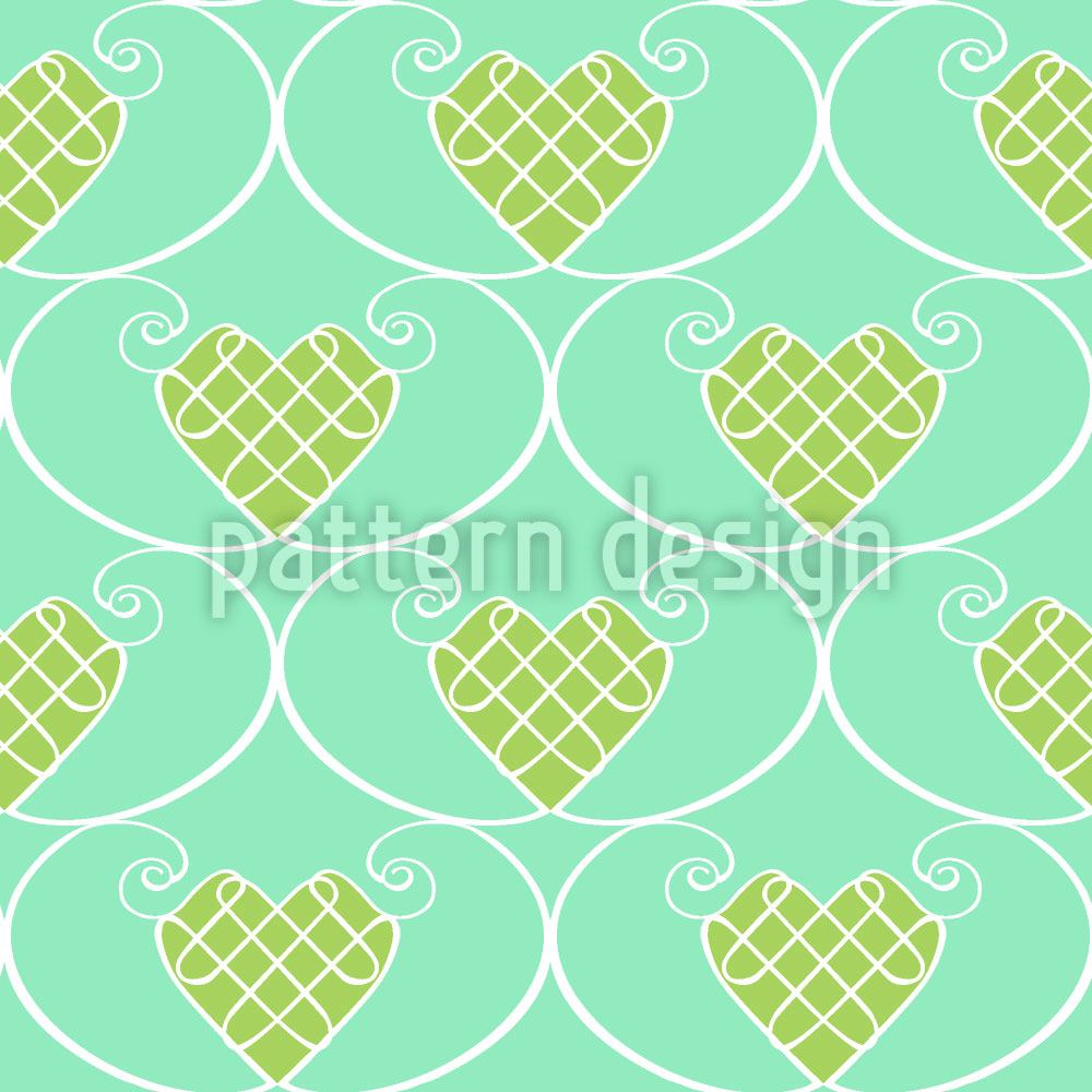 patterned-wallpaper-gingerbread-hearts