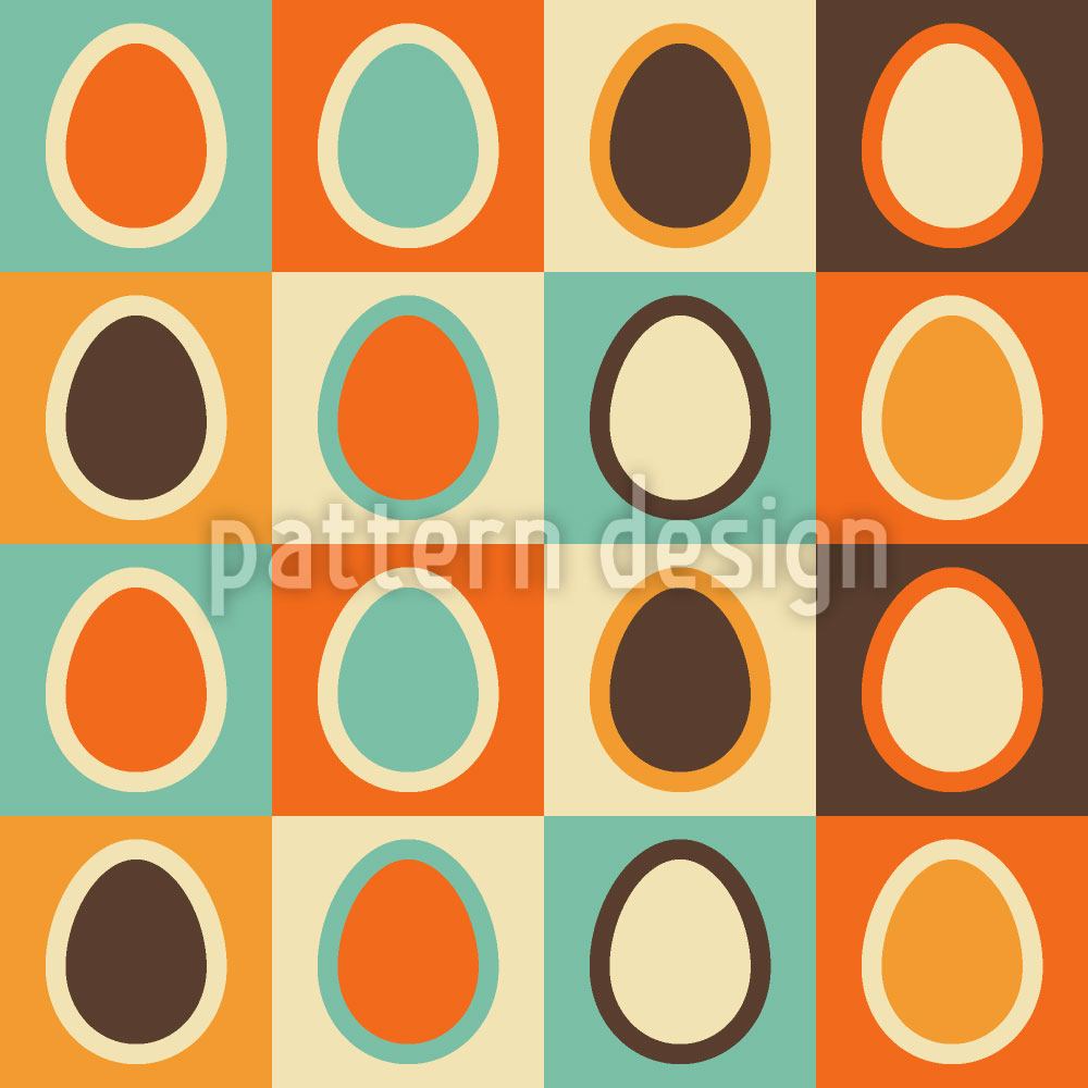 patterned-wallpaper-retro-eggs