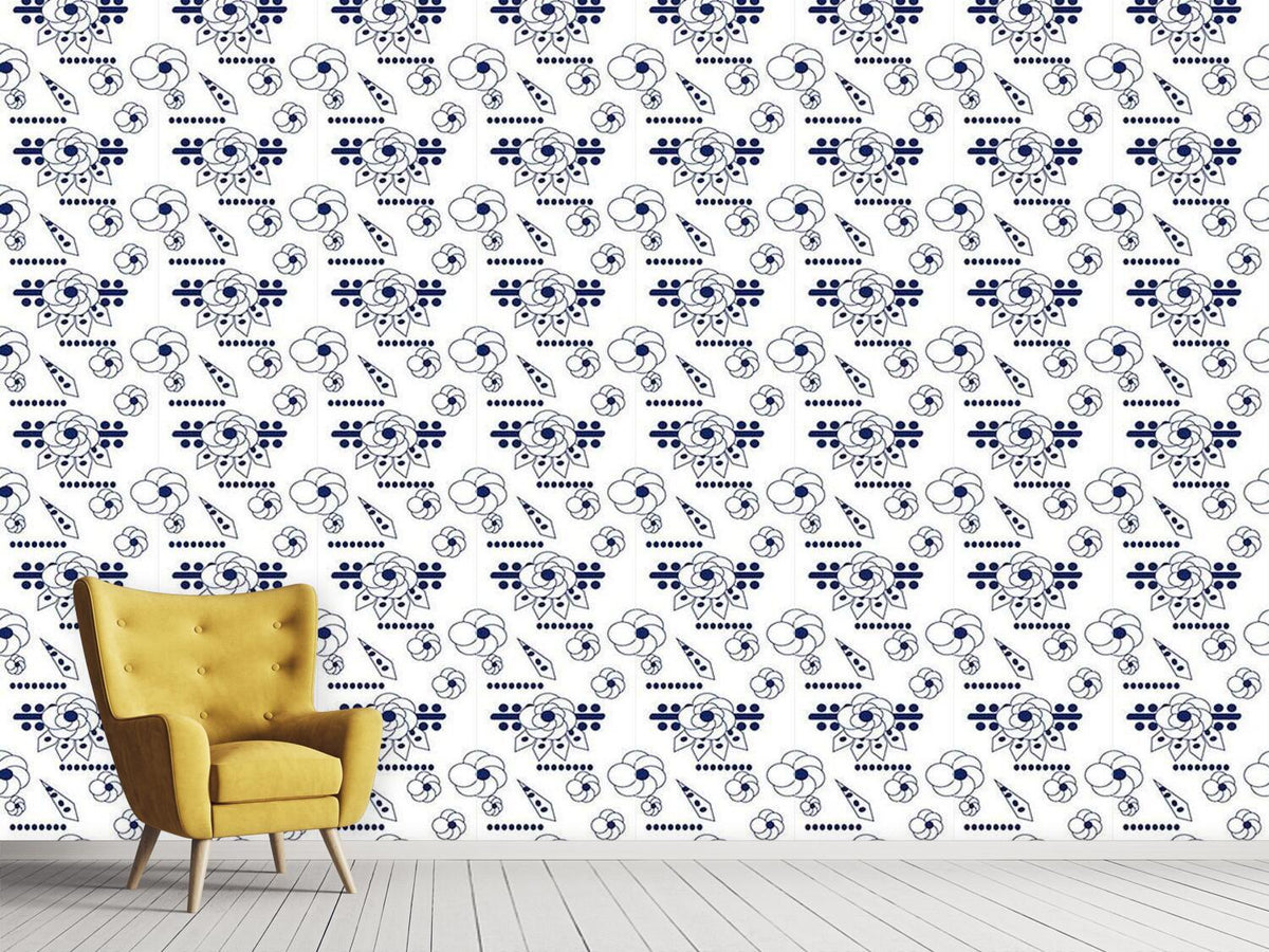patterned-wallpaper-flowers-blues