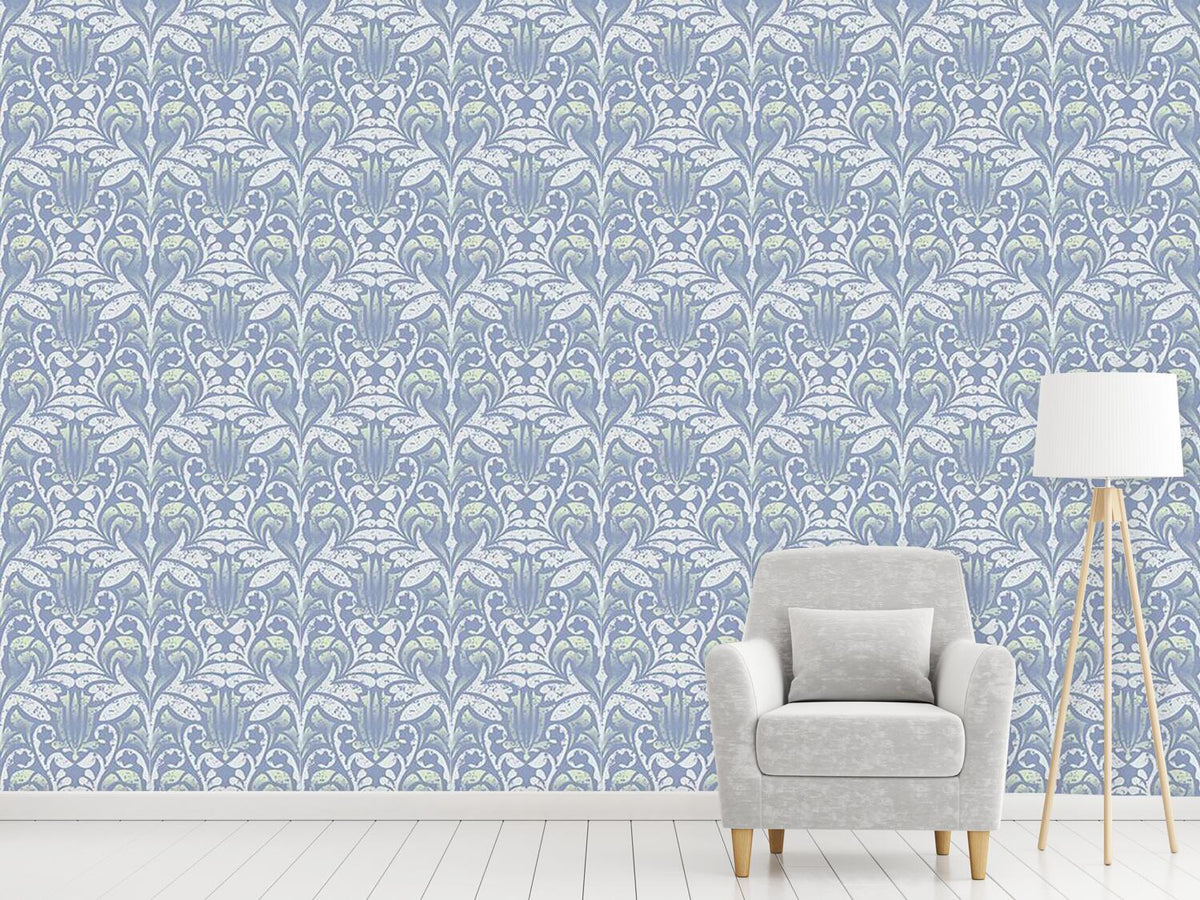 patterned-wallpaper-damasko-blue