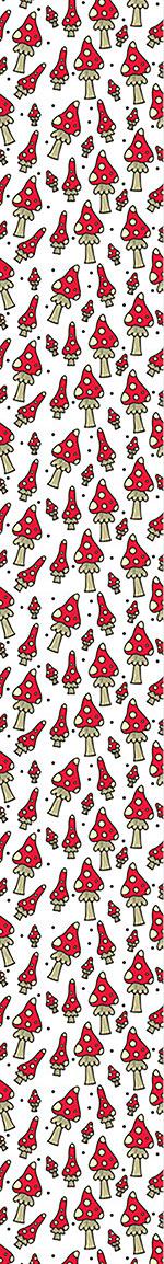 patterned-wallpaper-fly-agarics