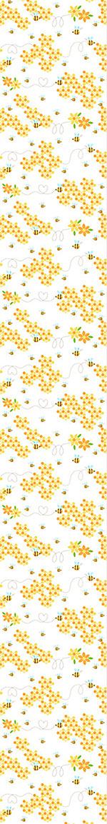 patterned-wallpaper-bees-love-honeycombs