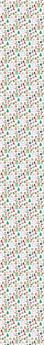 patterned-wallpaper-winter-fun-with-mr-snowman