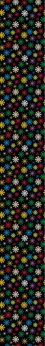 patterned-wallpaper-snowflake-variations