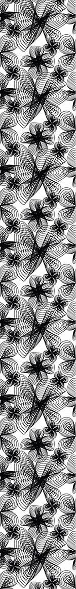 patterned-wallpaper-spiralflowers-bw