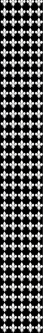 patterned-wallpaper-fleur-de-lys-at-night