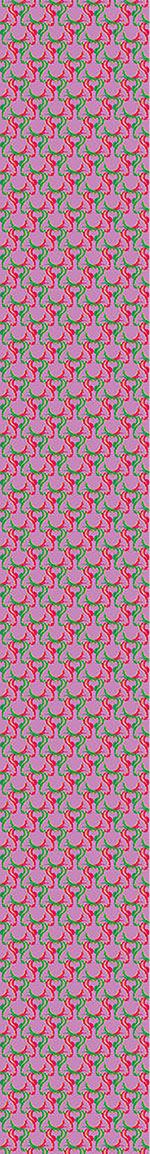 patterned-wallpaper-retro-deer-green-and-red