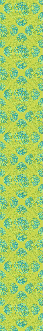 patterned-wallpaper-rose-dream-in-limegreen