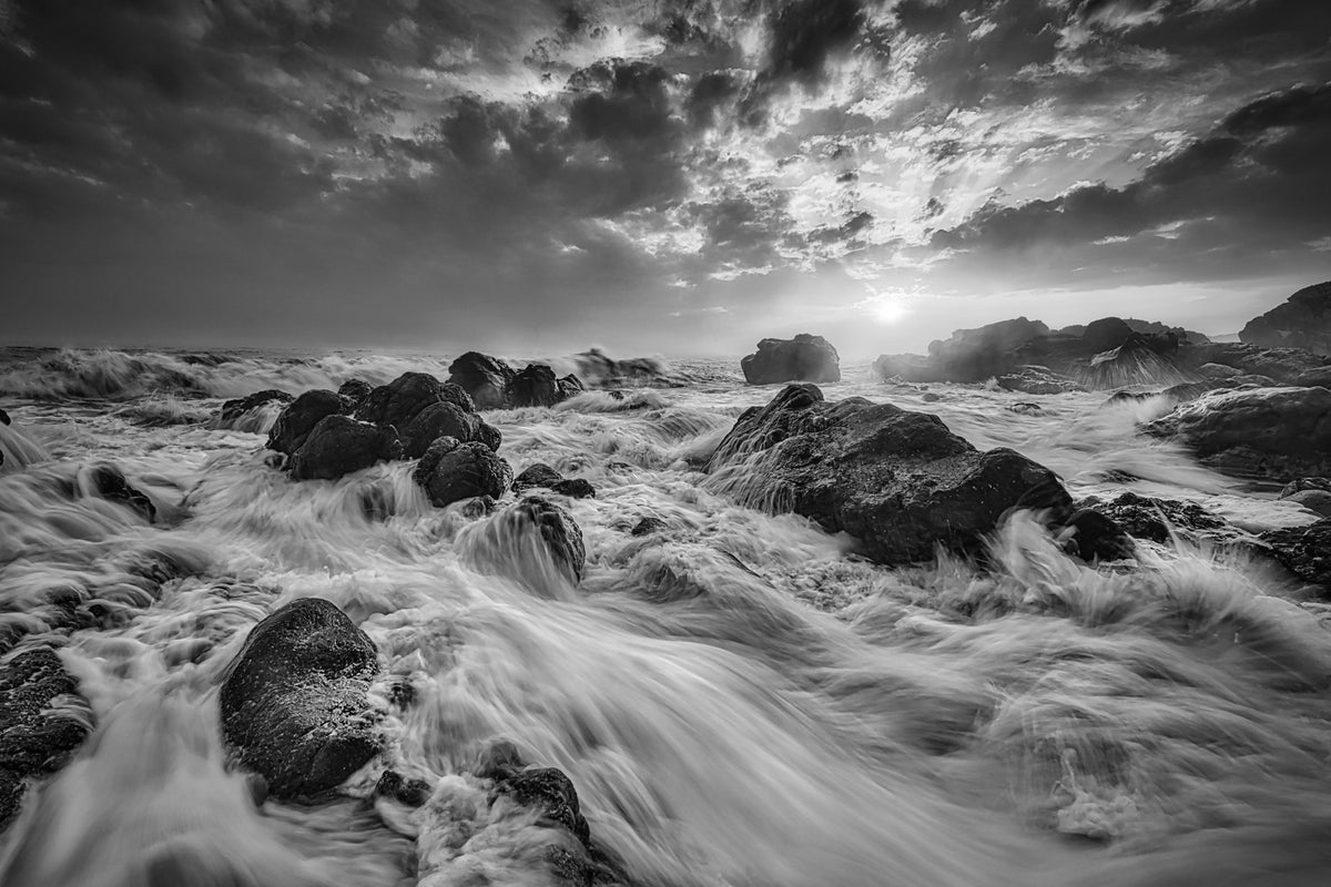 photo-wallpaper-rough-sea-sunset-x