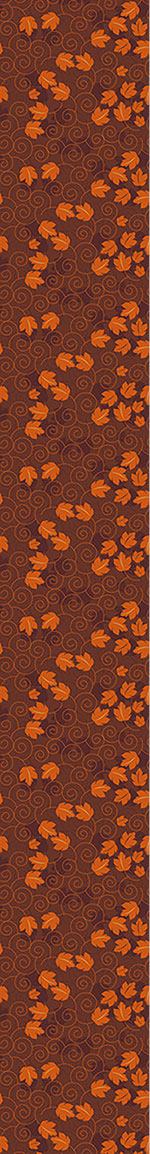 patterned-wallpaper-golden-wine-leaf-romance