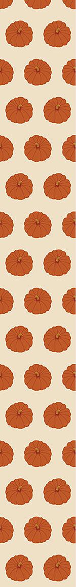 patterned-wallpaper-decorative-gourd-orange