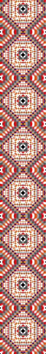 patterned-wallpaper-kilim-squares