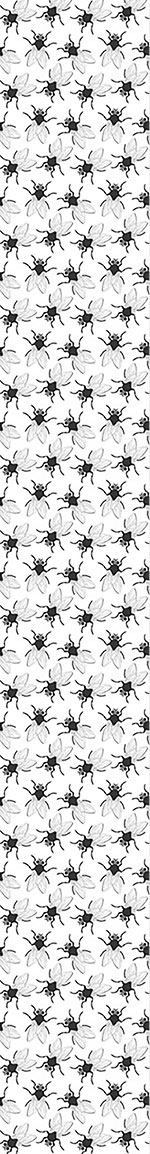 patterned-wallpaper-crawling-flies