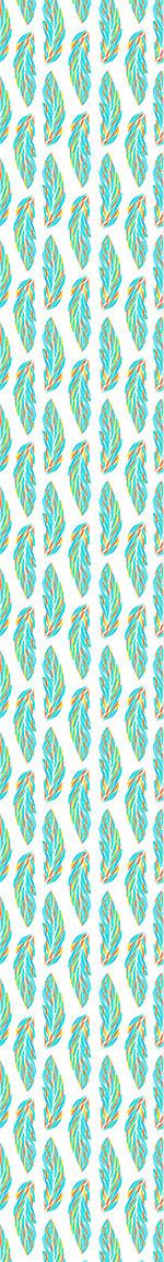 patterned-wallpaper-feather-leaves