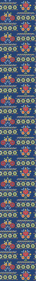 patterned-wallpaper-gipsy-heart-at-night