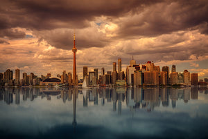 photo-wallpaper-toronto-at-dusk