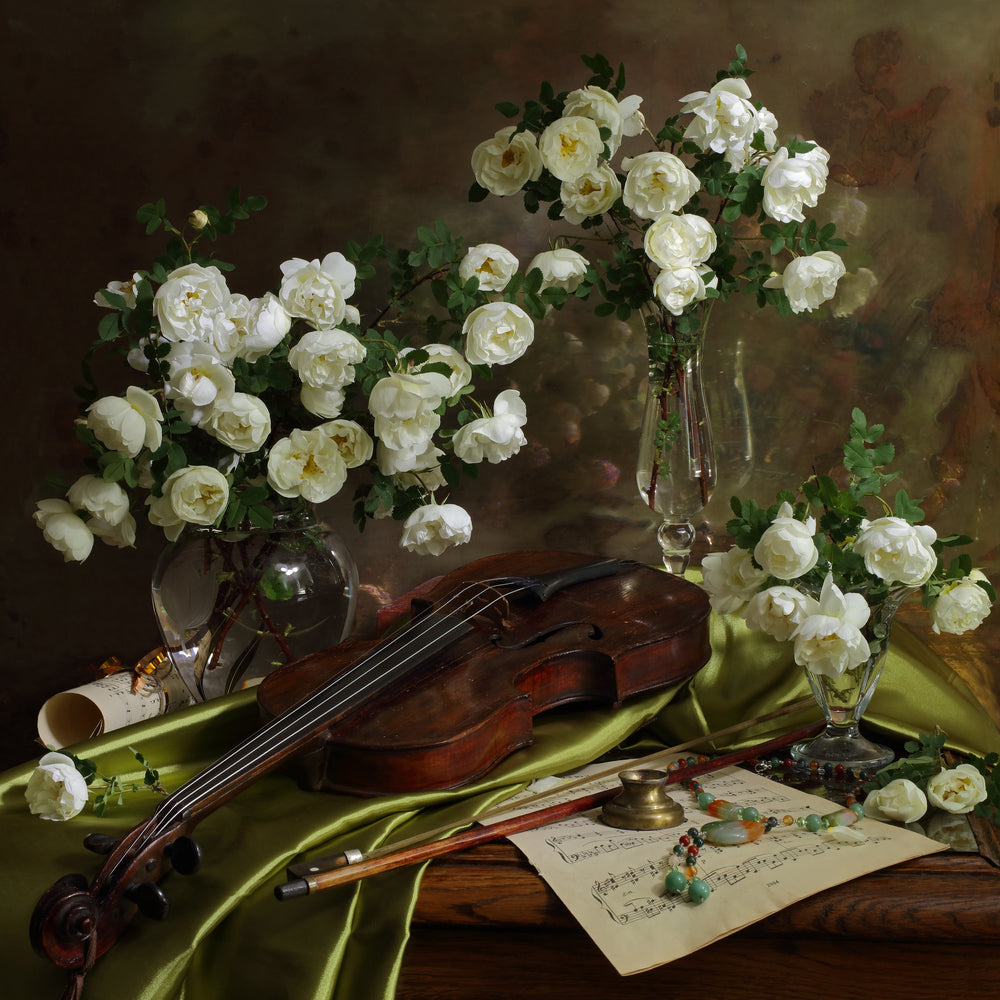 photo-wallpaper-still-life-with-violin-and-flowers