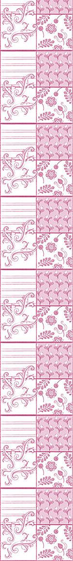 patterned-wallpaper-painted-art-pink