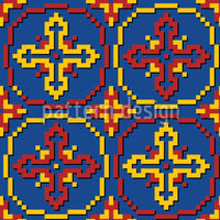 patterned-wallpaper-pixel-crosses