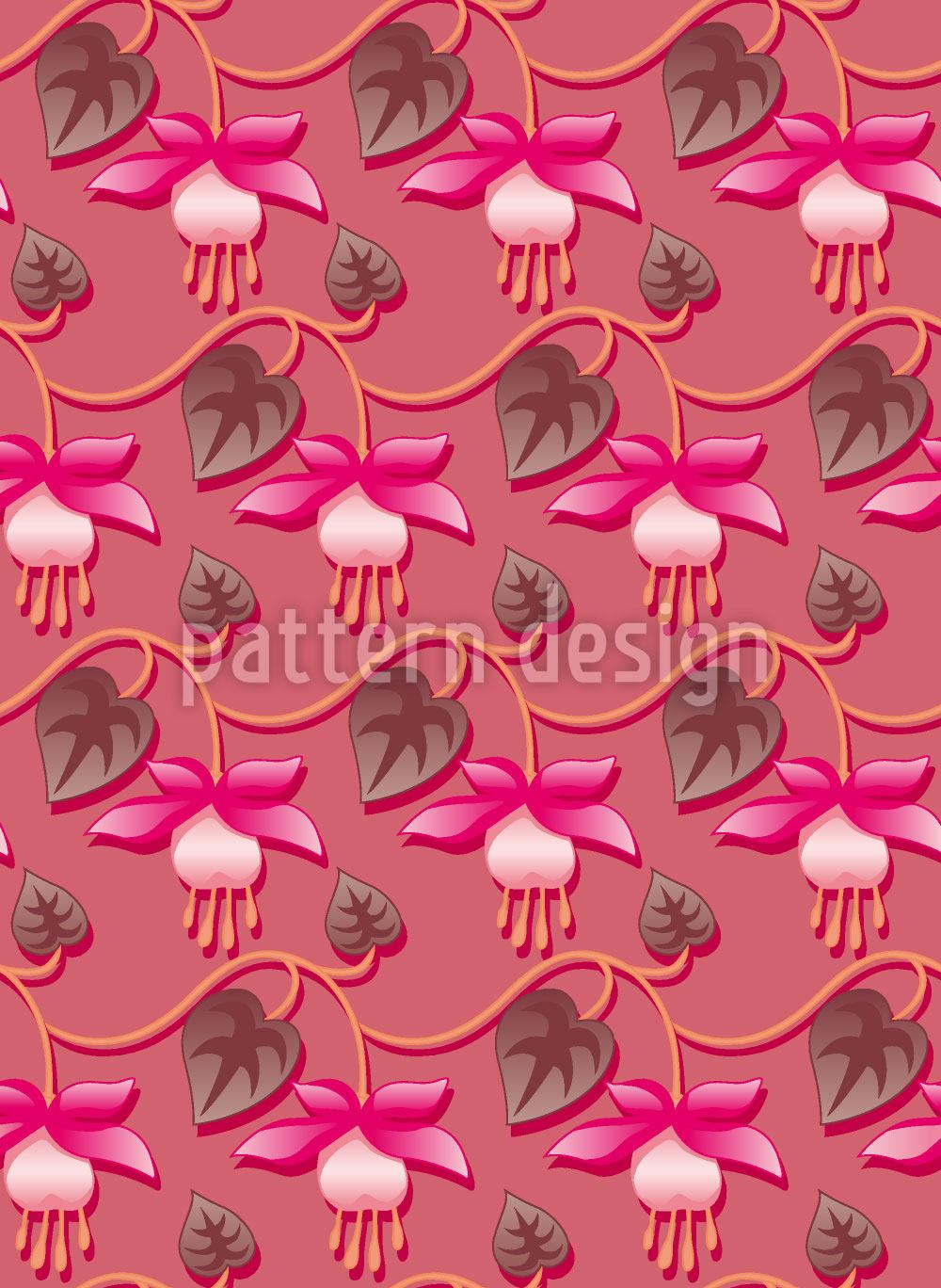 patterned-wallpaper-pink-fuchsia