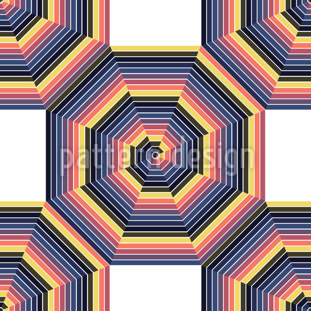 patterned-wallpaper-octagonal-mandala