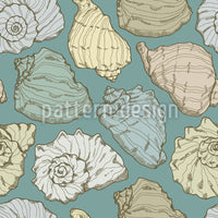 patterned-wallpaper-handdrawn-seashells