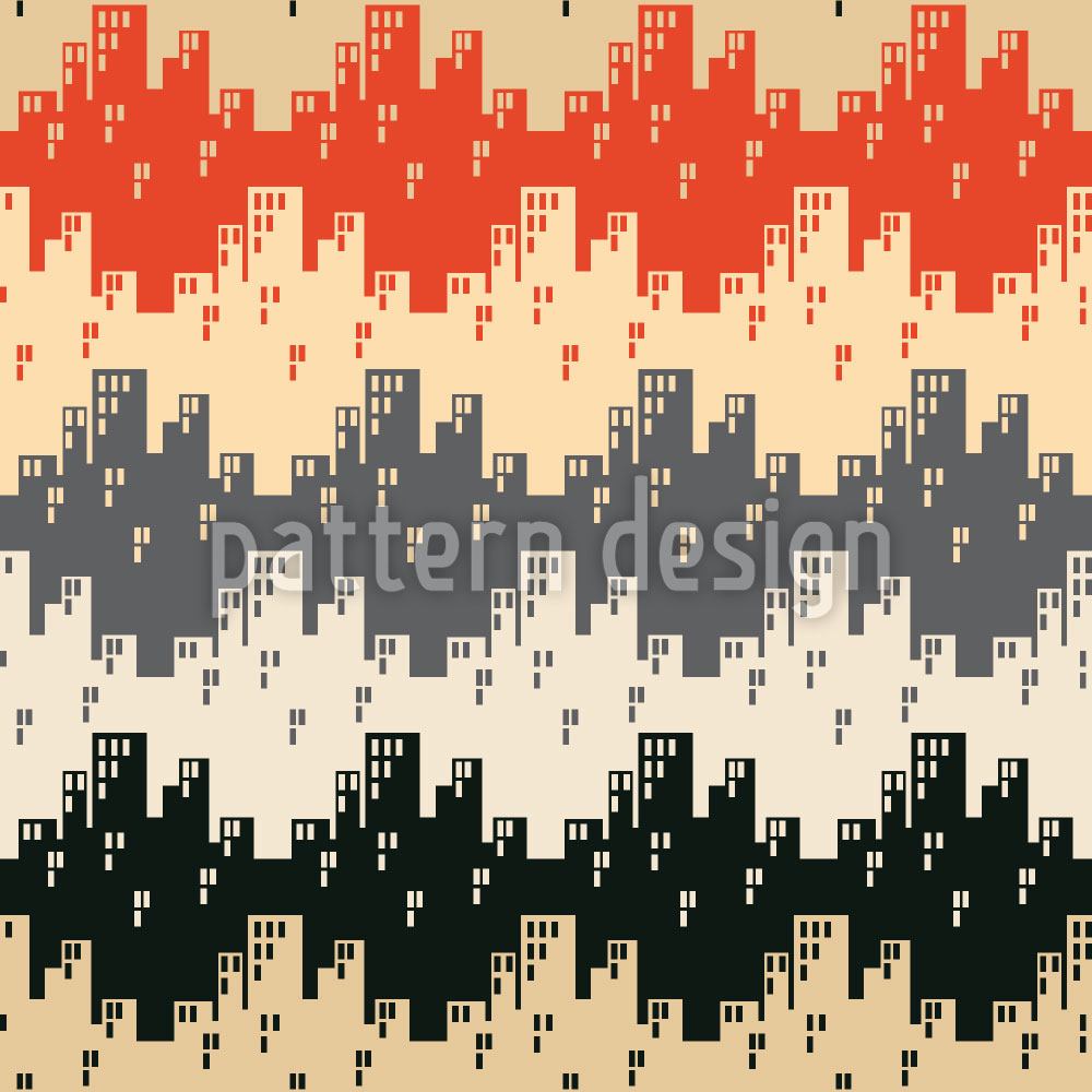 patterned-wallpaper-zigzag-cities-classic