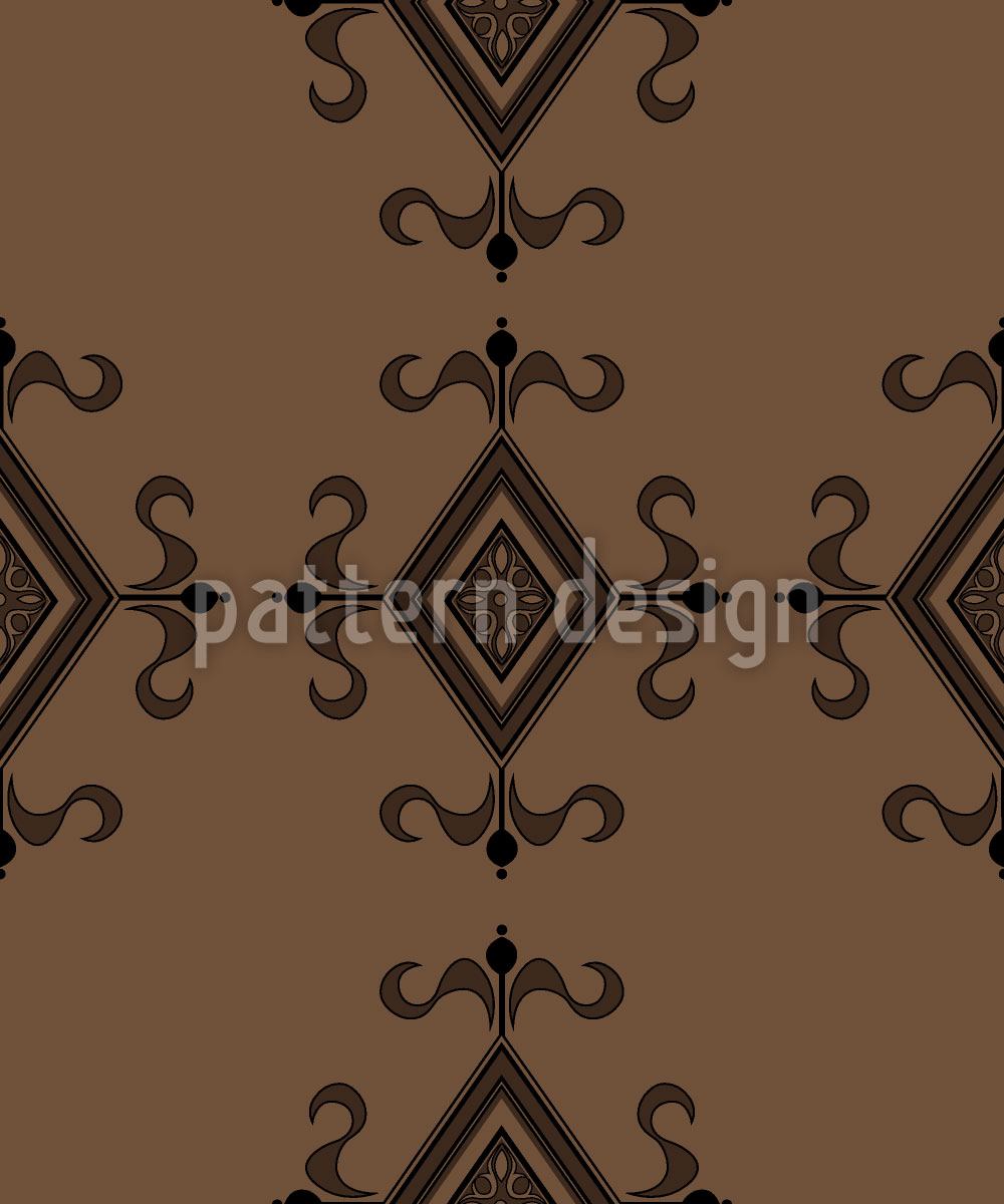 patterned-wallpaper-gothic-brown