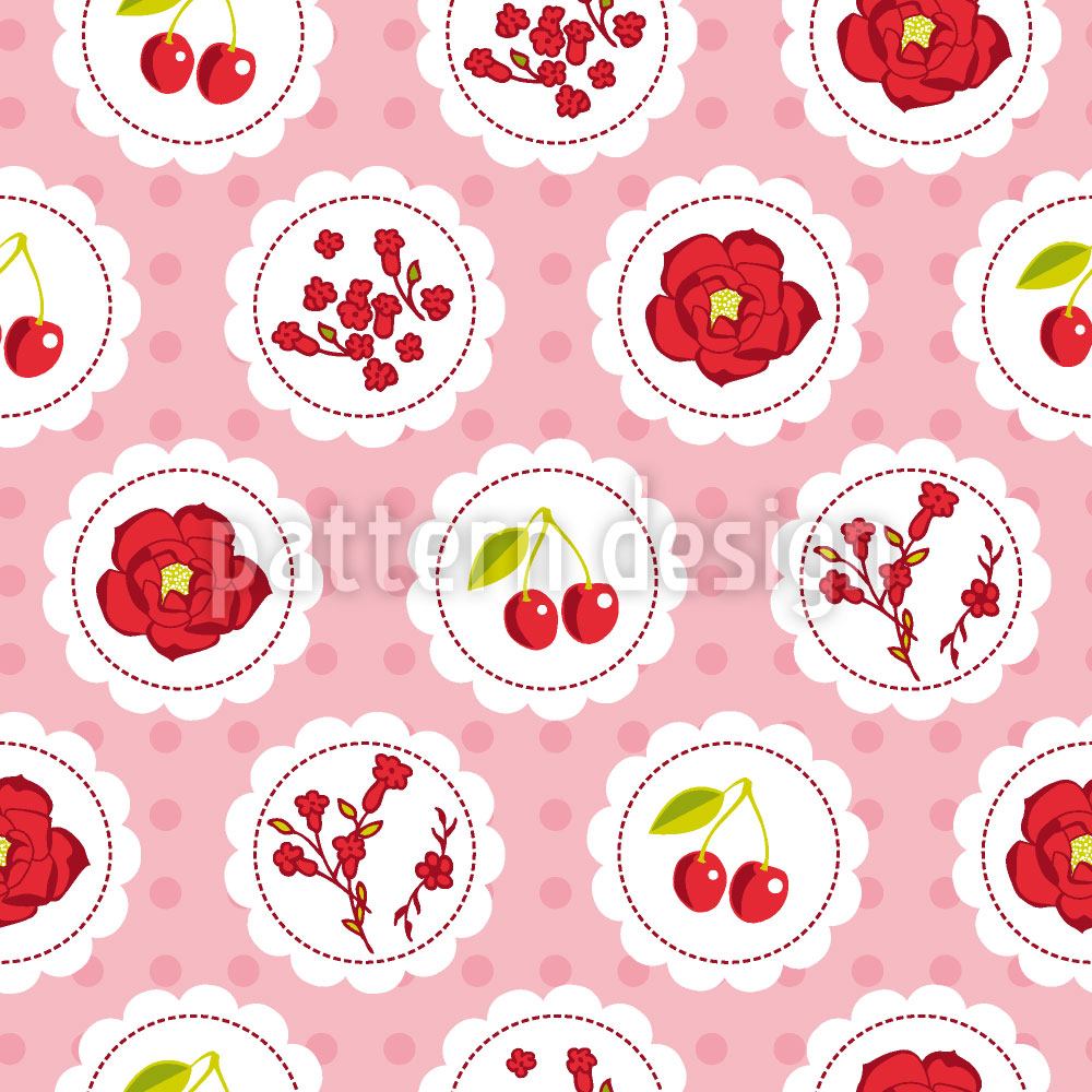 patterned-wallpaper-grannys-cherry-garden-pink