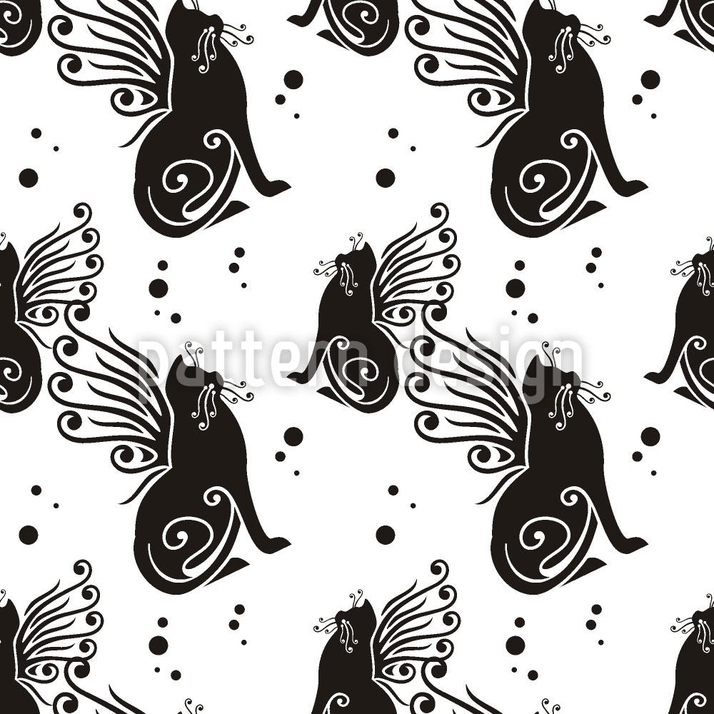 patterned-wallpaper-cats-have-wings