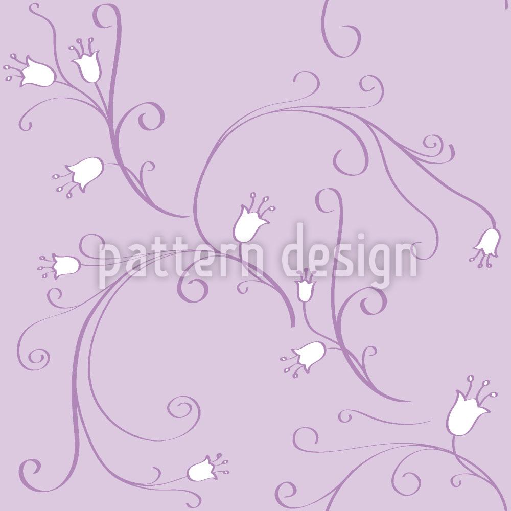 patterned-wallpaper-bell-flowers-in-flux