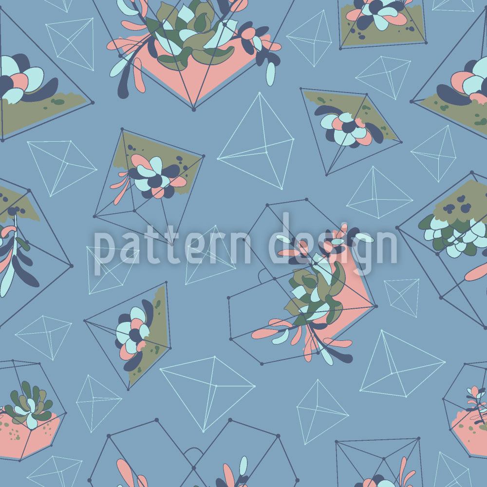 patterned-wallpaper-succulent-geometry