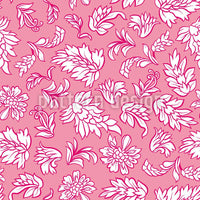 patterned-wallpaper-leafage-rose