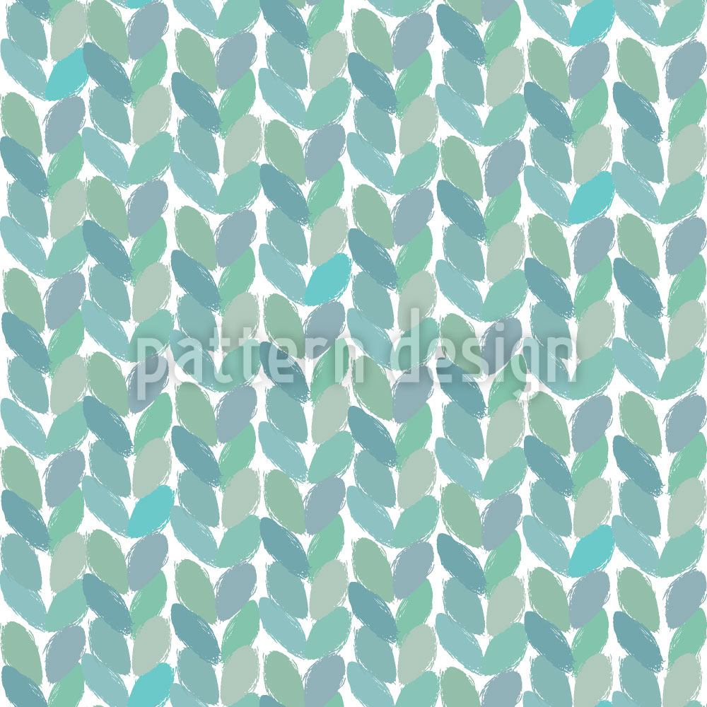 patterned-wallpaper-little-leaves-in-a-row