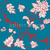 patterned-wallpaper-asian-flora