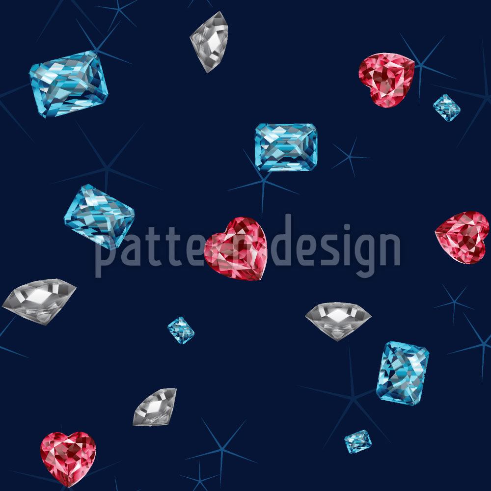 patterned-wallpaper-bling-bling-diamonds