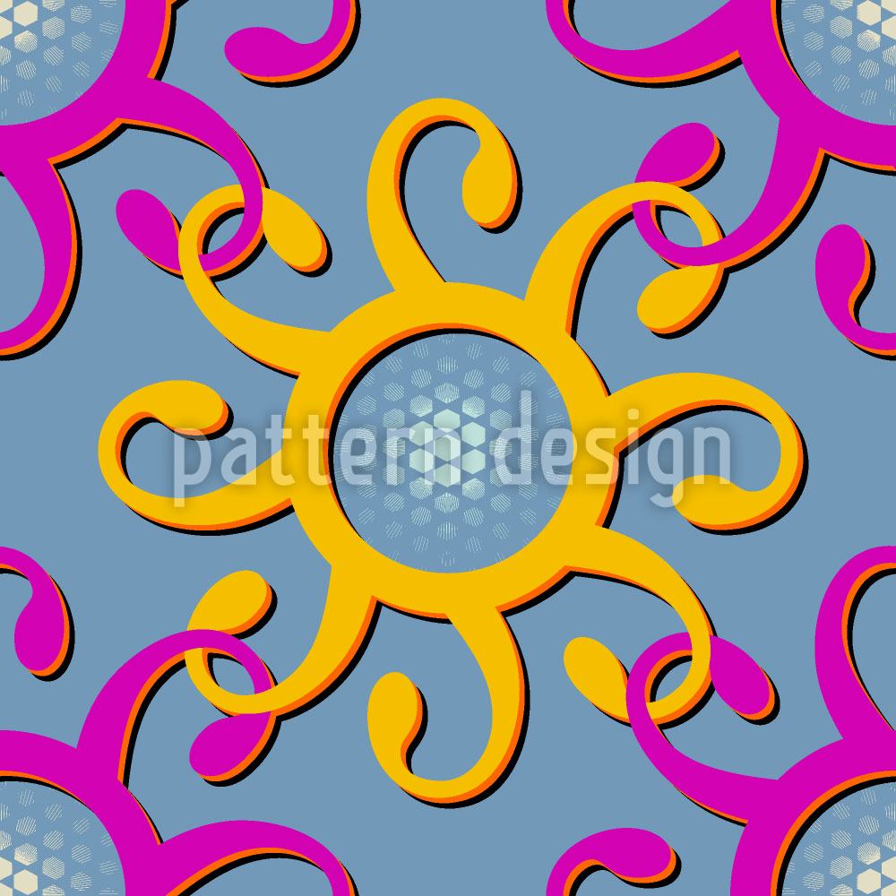 patterned-wallpaper-connection-of-the-sun