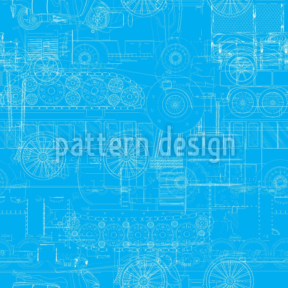 patterned-wallpaper-transportation-blueprint