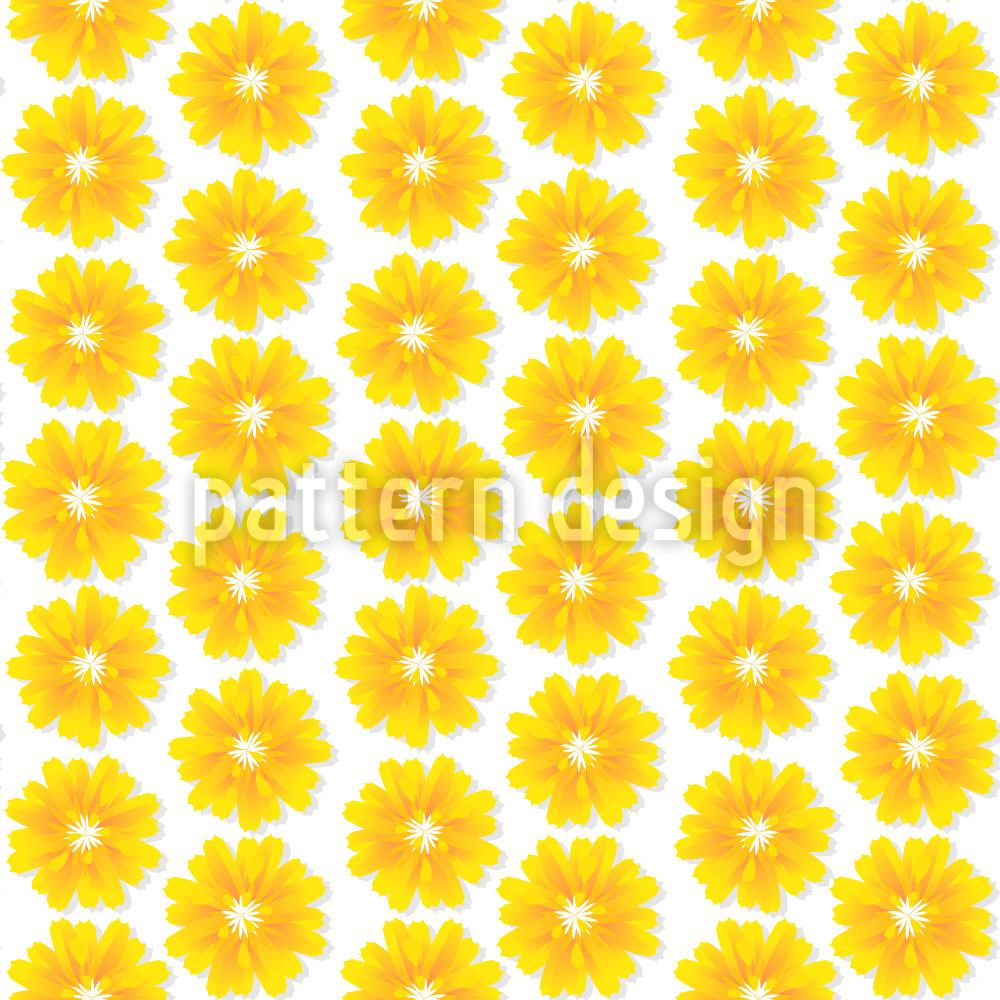 patterned-wallpaper-flowers-of-the-sun