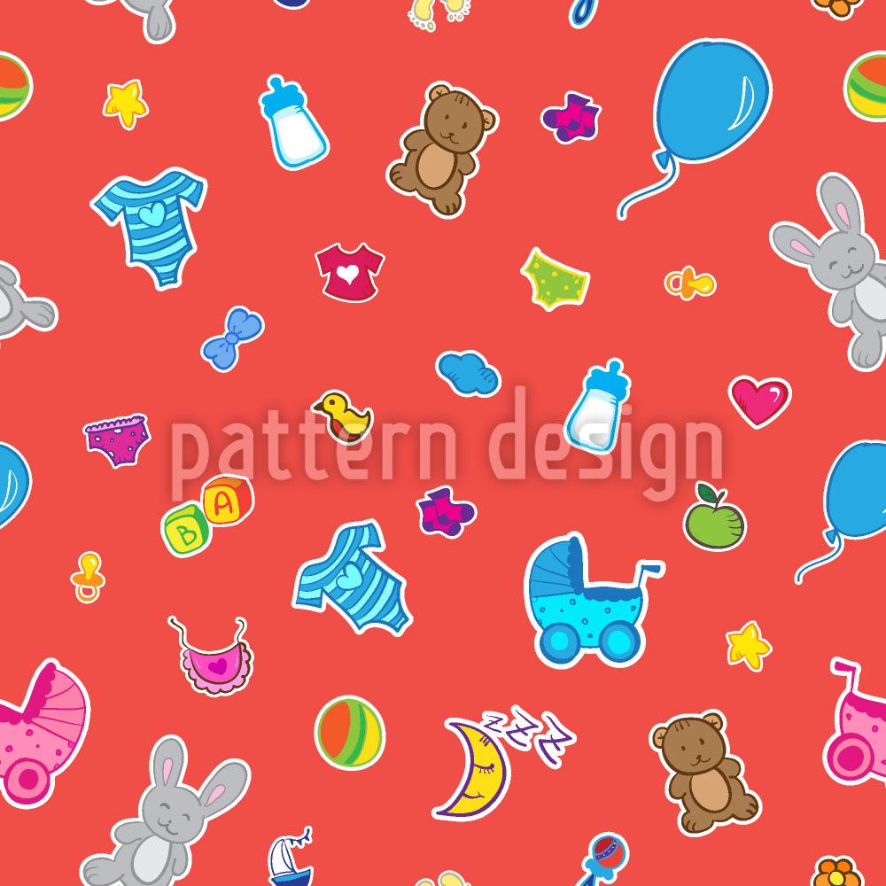 patterned-wallpaper-baby-toys