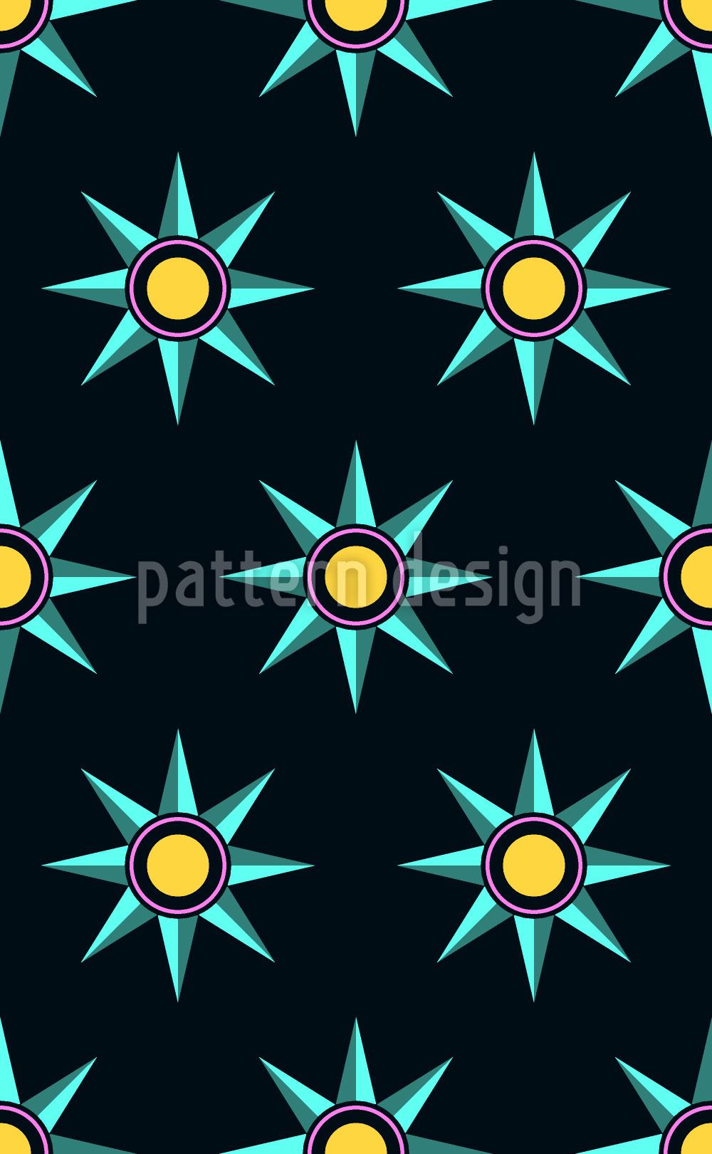 patterned-wallpaper-star-parade