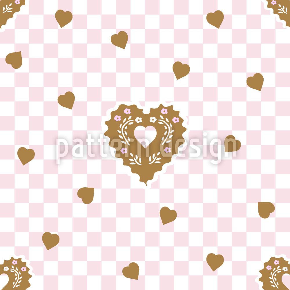 patterned-wallpaper-gingerbread-checkmate-hearts