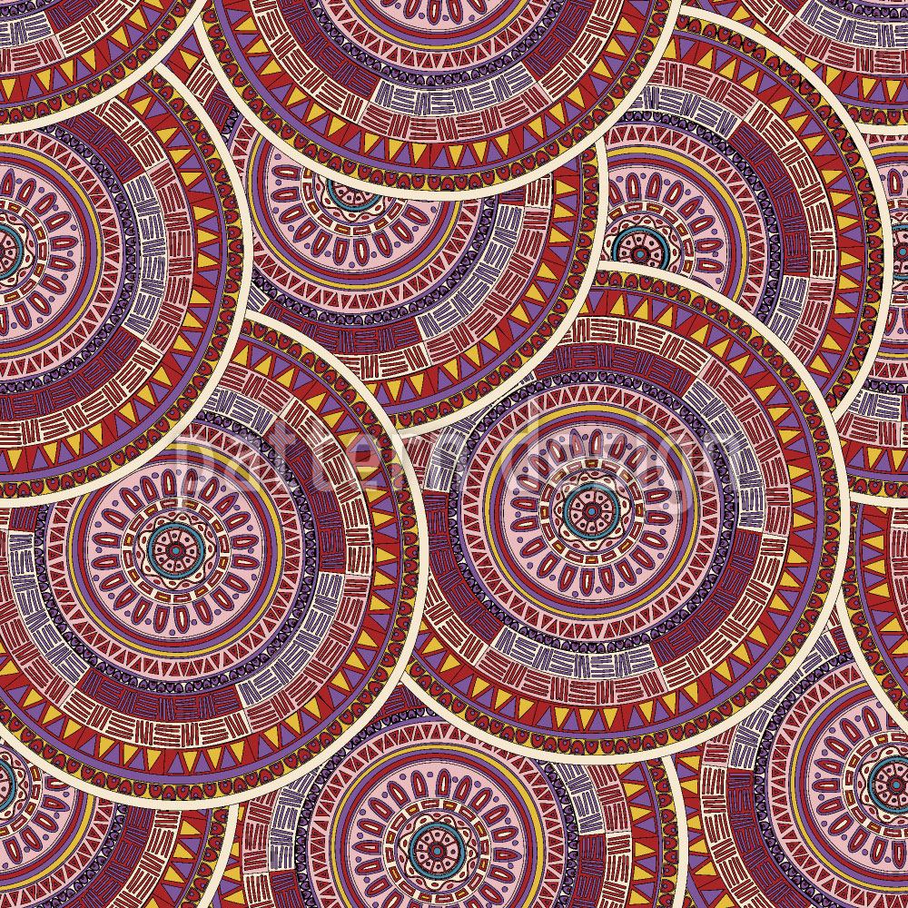 patterned-wallpaper-ethno-mandalas