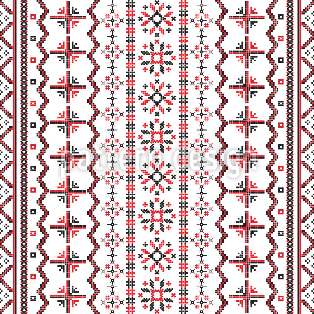 patterned-wallpaper-romanian-embroidery