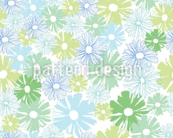 patterned-wallpaper-daisies-in-the-morning